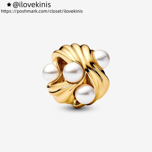 Pandora Abstract Waves Charm - Picture 1 of 6